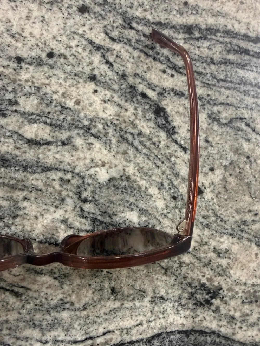 Amelia E Brown Cat-Eye Sunglasses - frames only (there is a prescription in them